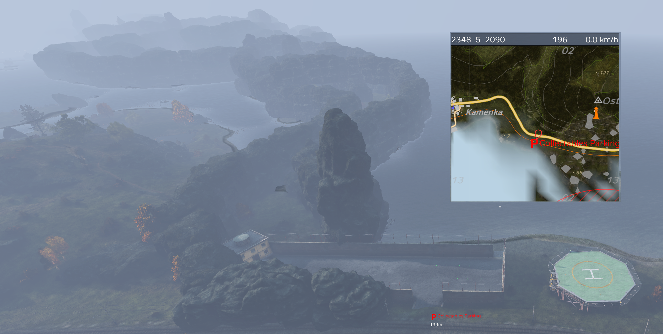 Collectables location screenshot