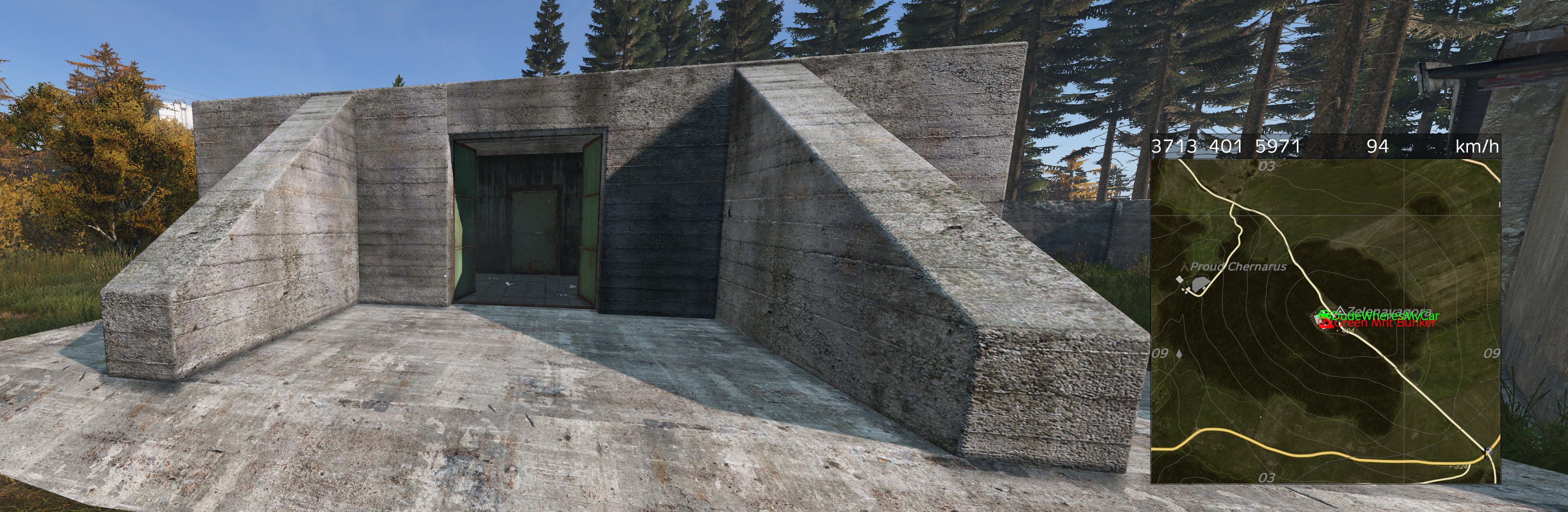 Green Mountain Bunker location screenshot
