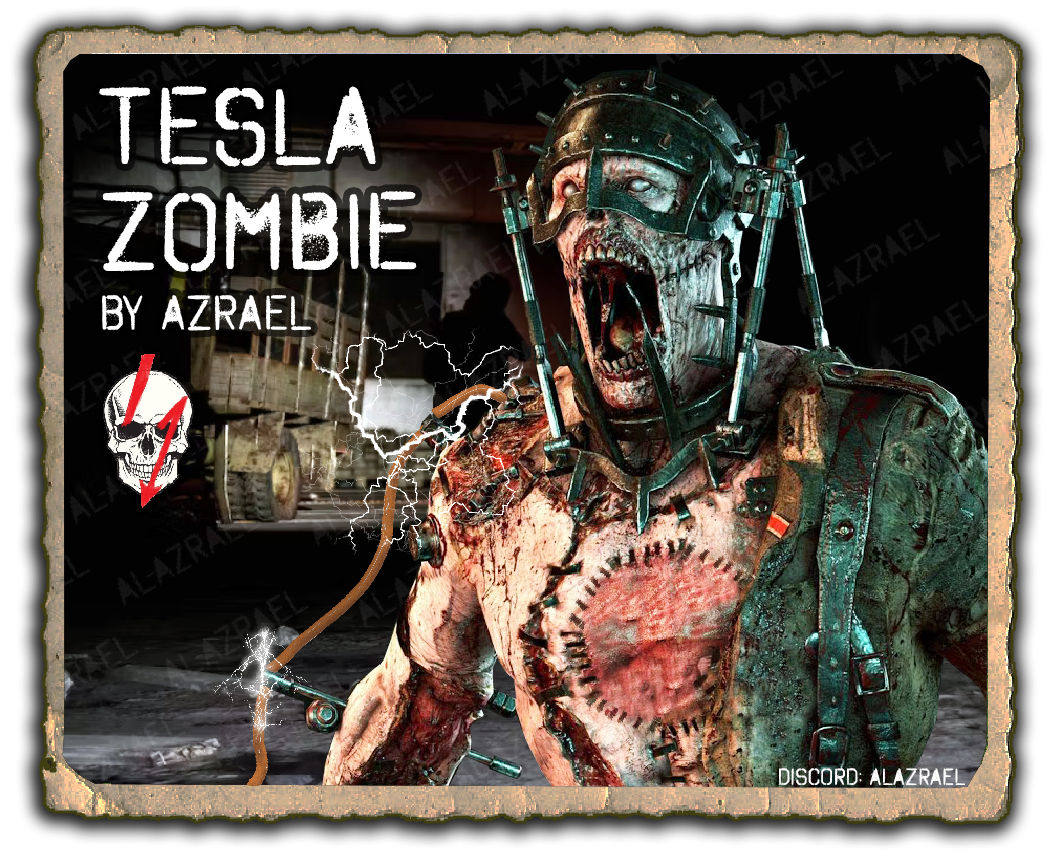 Tesla Zombie mod reference