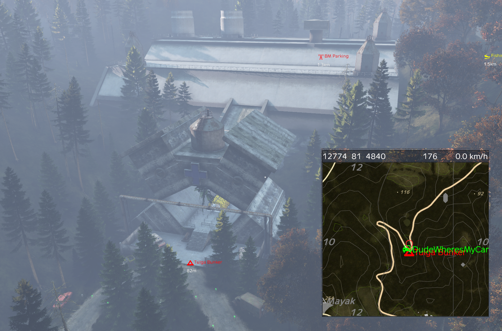 Tulga Bunker location screenshot